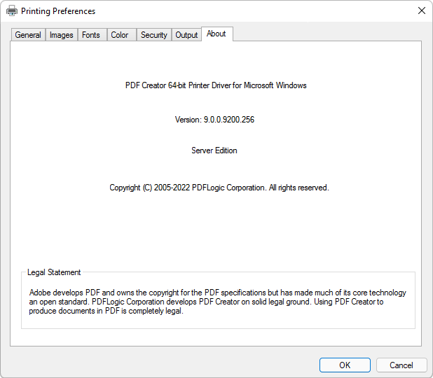 PDF Server for Windows 2022